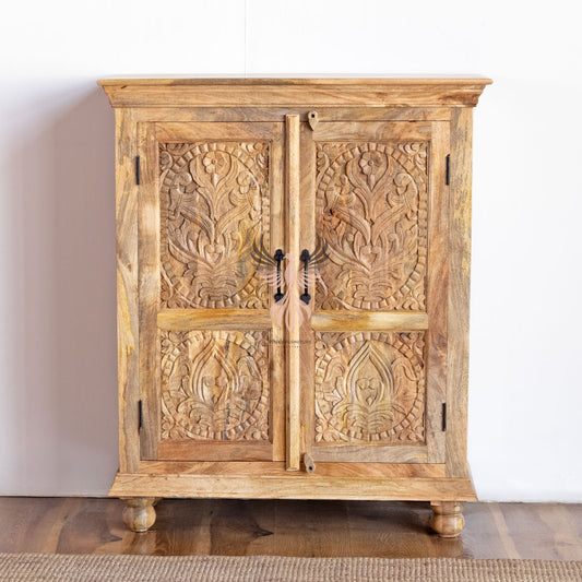Cabinet with Carved Door