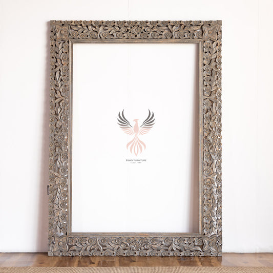 Mirror Frame Carved Design