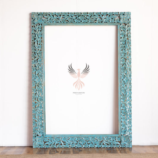 Mirror Frame Carved Design