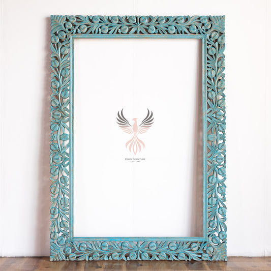 Mirror Frame Carved Design