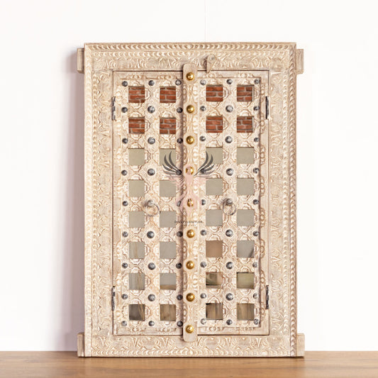 Window Carved with Mirror