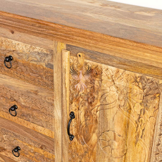 Sideboard Carved Door Design