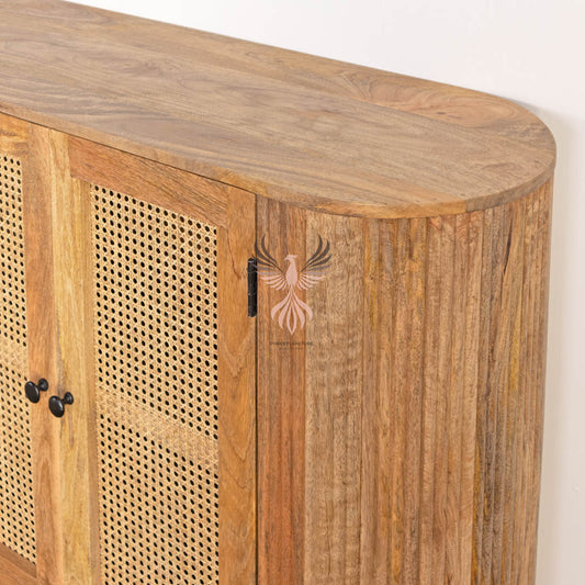 Sideboard Rattan Design