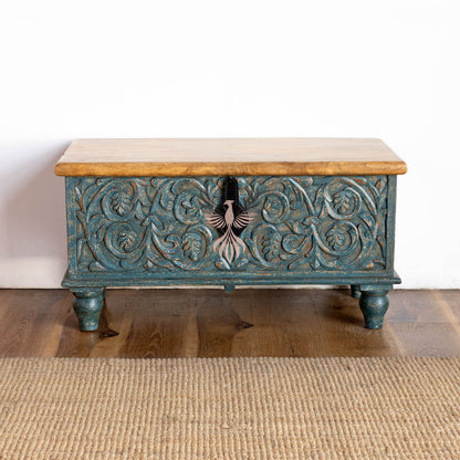 Storage Chest with Carving