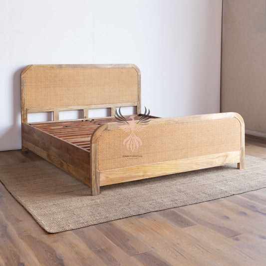 Bed Rattan Design