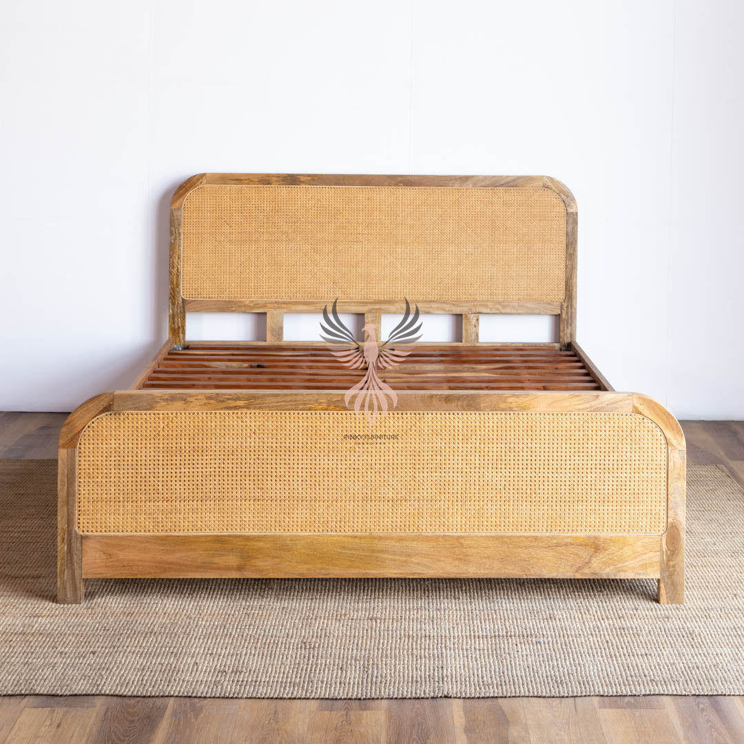 Bed Rattan Design