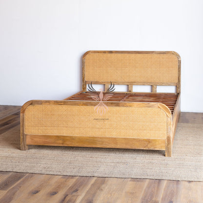 Bed Rattan Design
