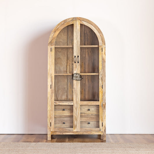 Cupboard Glass Door Arch Design - AB25MY-1-15