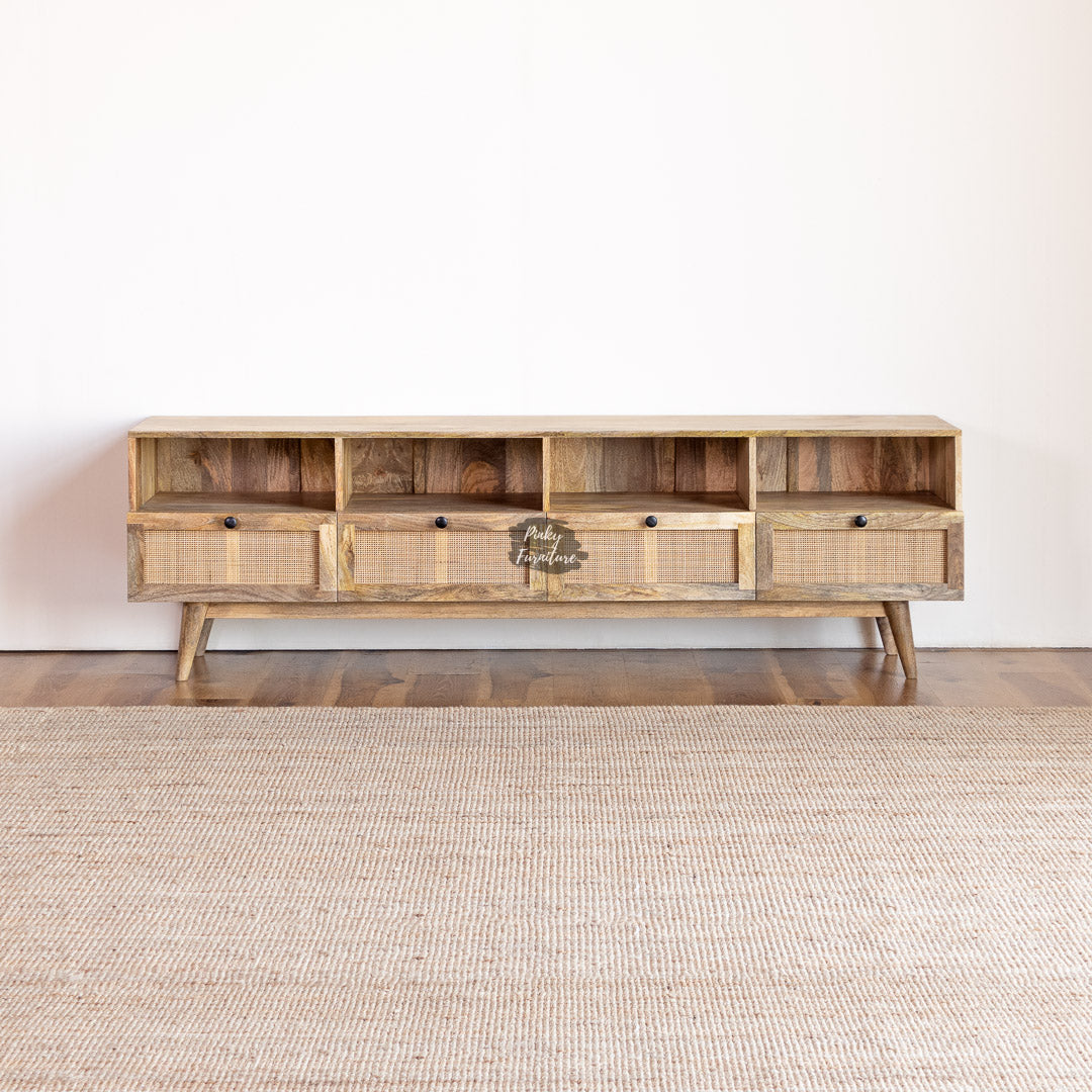 Tv Cabinet Rattan Design