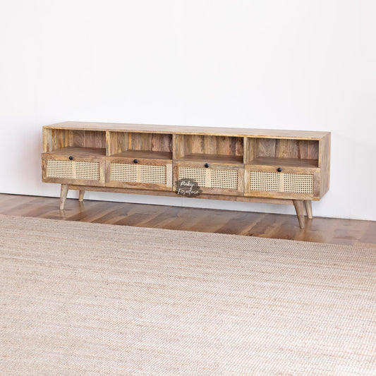 Tv Cabinet Rattan Design