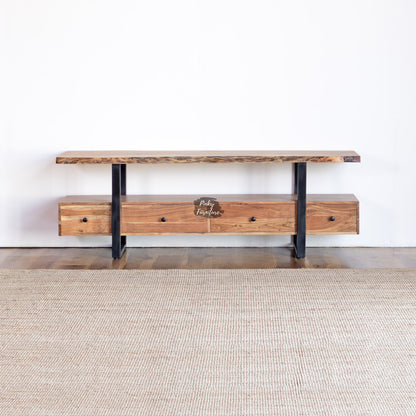 TV Cabinet Acacia Live Edge Design