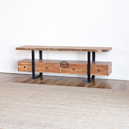 TV Cabinet Acacia Live Edge Design