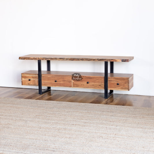 TV Cabinet Acacia Live Edge Design