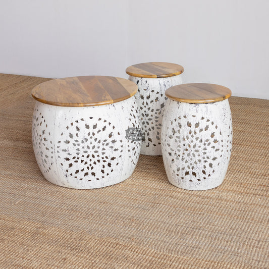 Side Table Set of 3