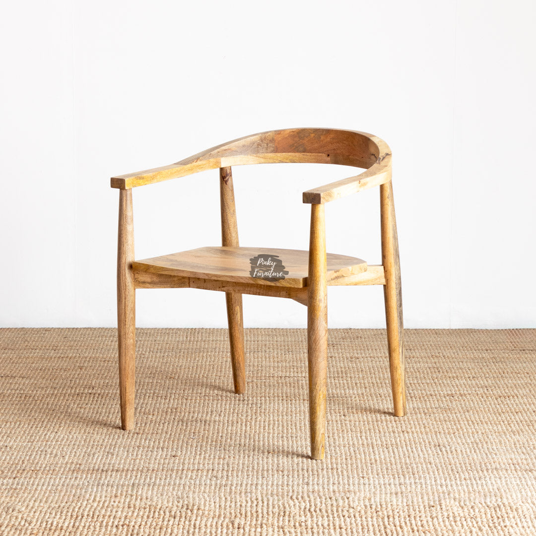 Dining Chair Half Round Design