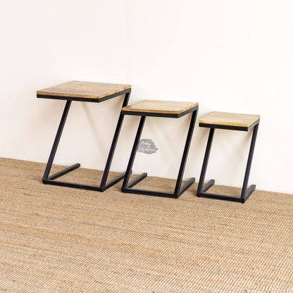 Side Table Set of 3