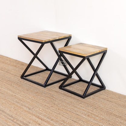 Side Table Set of 2