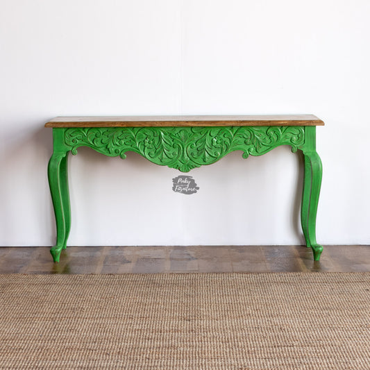 Console Table Carved