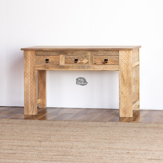 Console Table Carved