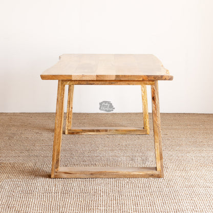 Dining Table Mango Wood with Live Edge