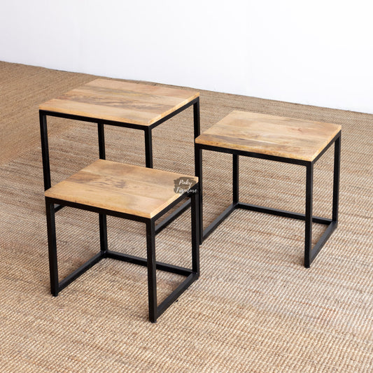 Side Table Set of 3