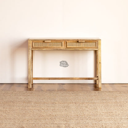 Console Rattan Two Draw