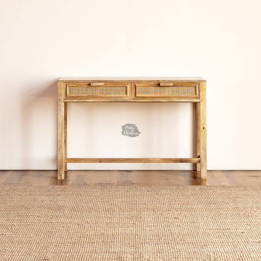 Console Rattan Two Draw