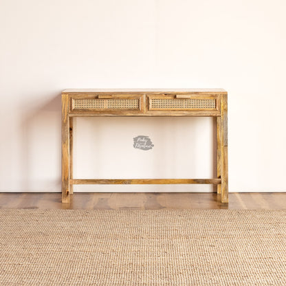 Console Rattan Two Draw