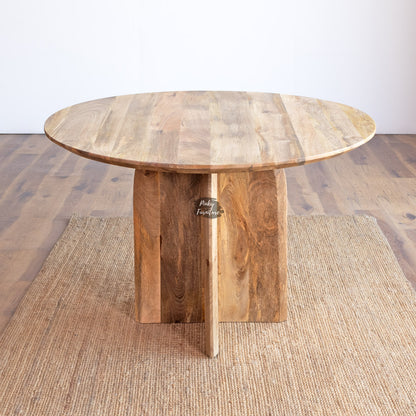 Dining Table Round Mango Wood
