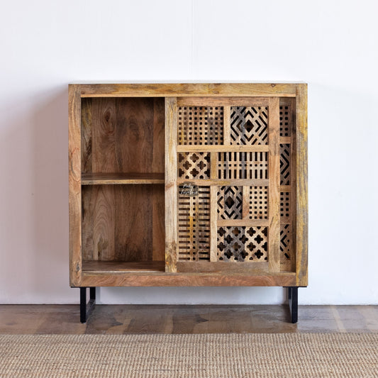 Sideboard Carved Sliding Door Design
