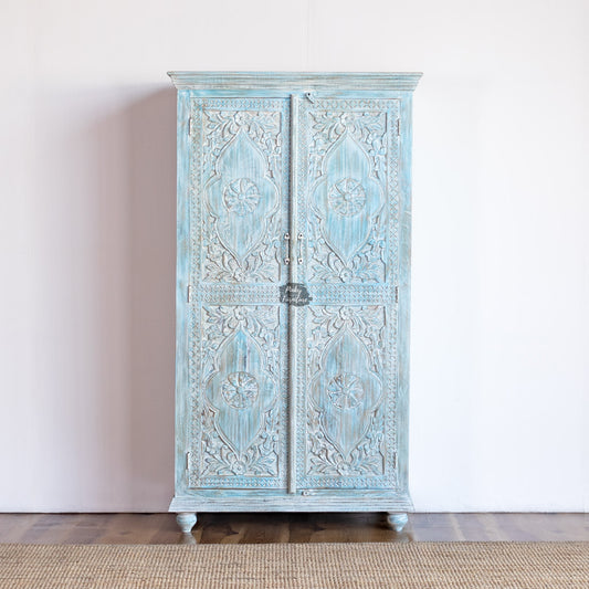 Cupboard Carved - AB24DC-2-19