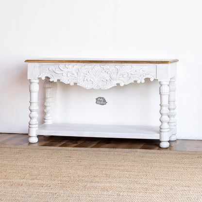 Console Table Carved