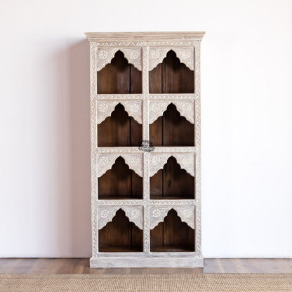 Bookshelf Carved Mehrab Design - AB25JA-1-17