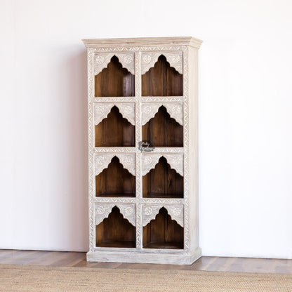 Bookshelf Carved Mehrab Design - AB25JA-1-17