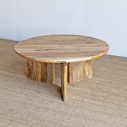Coffee Table Round Modern Organic Design