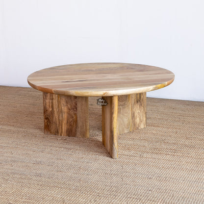 Coffee Table Round Modern Organic Design