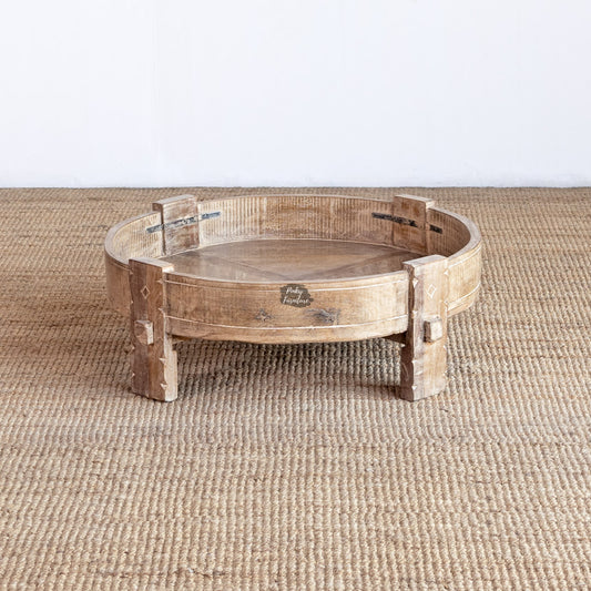 Round Coffee Table Grinder Design